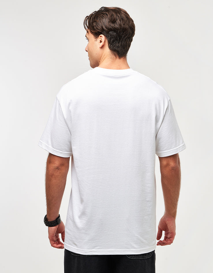 Spitfire Chrome Venom T-Shirt - White/Multi