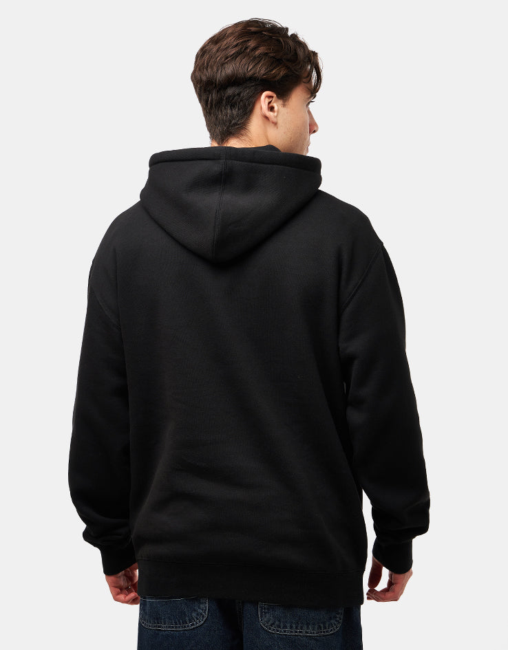 Krooked Mad Back Fill Pullover Hoodie - Black/Multi