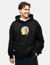 Krooked Mad Back Fill Pullover Hoodie - Black/Multi