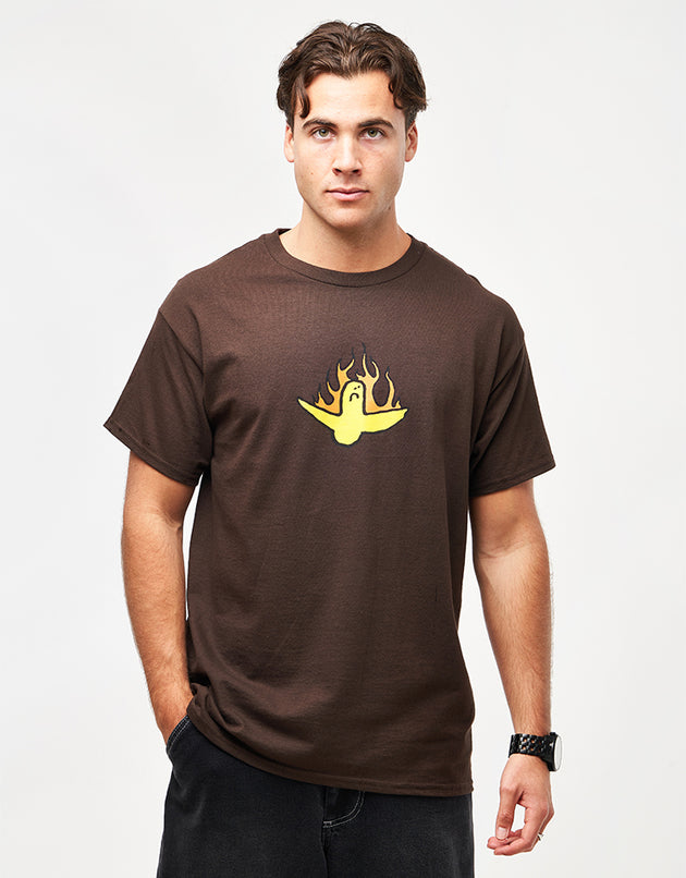Krooked Fire Bird T-Shirt - Dark Chocolate/Multi