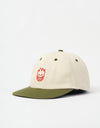 Spitfire Lil Bighead Strapback Cap - Natural/Olive/Red