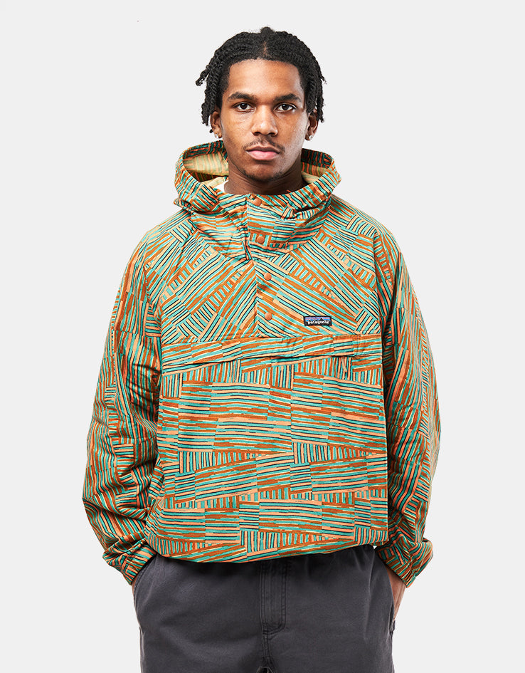 Patagonia Funhoggers Anorak - Quilty Fitz: Heartleaf Green