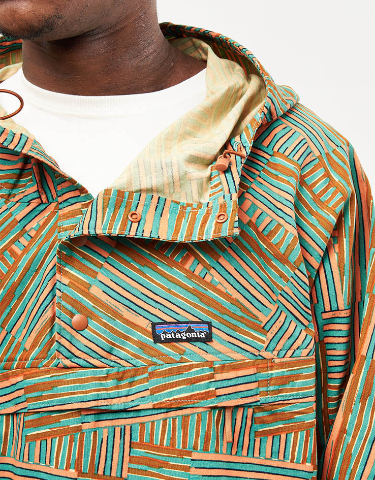 Patagonia Funhoggers Anorak - Quilty Fitz: Heartleaf Green