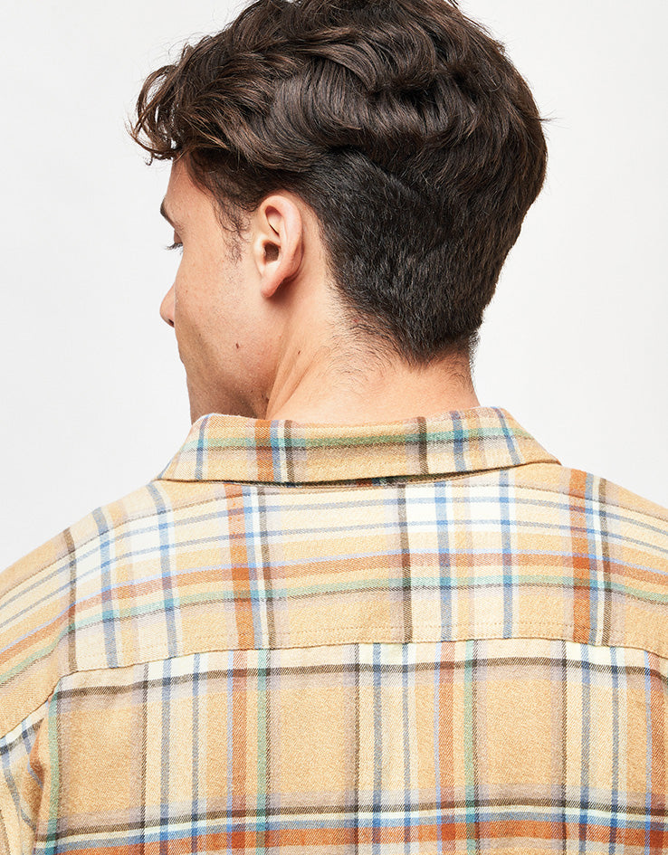 Patagonia Lightweight Fjord L/S Flannel Shirt - Daydream: Beeswax Tan