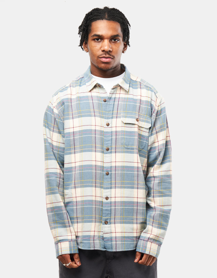 Patagonia Lightweight Fjord L/S Flannel Shirt - Raft: Still Blue