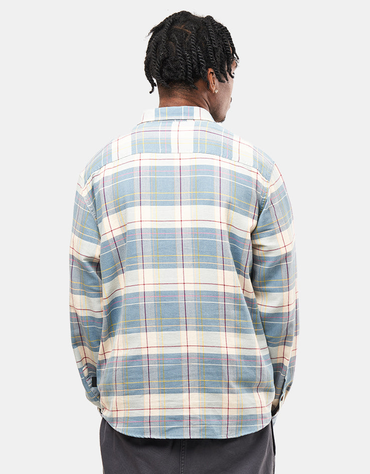 Patagonia Lightweight Fjord L/S Flannel Shirt - Raft: Still Blue