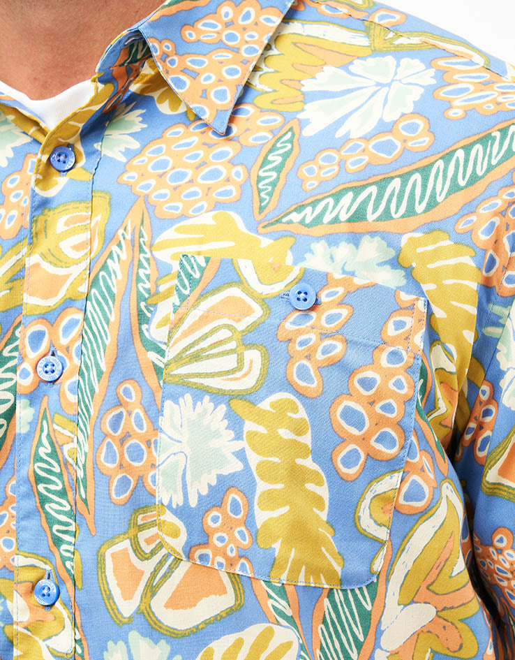 Patagonia Go To S/S Shirt - Flourish: Abundant Blue