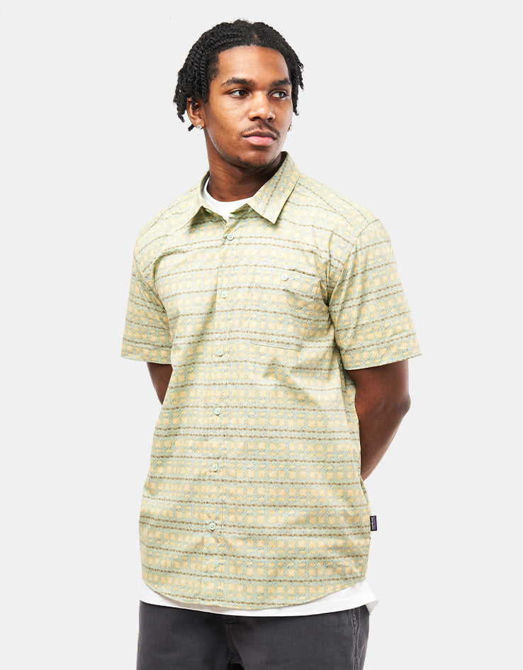 Patagonia Go To S/S Shirt - Piers: Rinsed Green