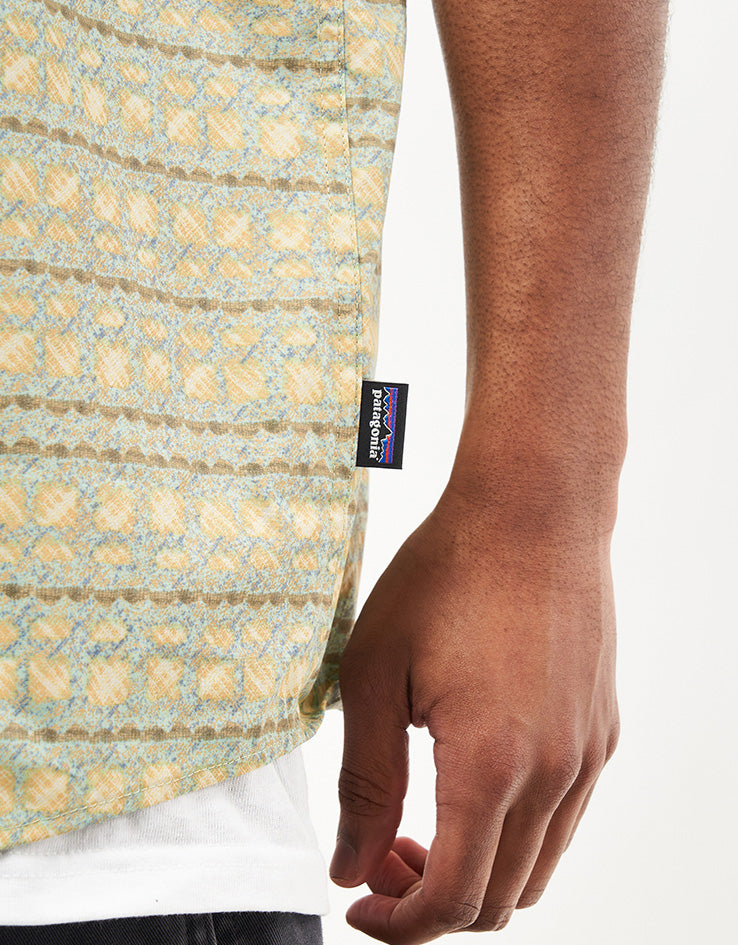 Patagonia Go To S/S Shirt - Piers: Rinsed Green