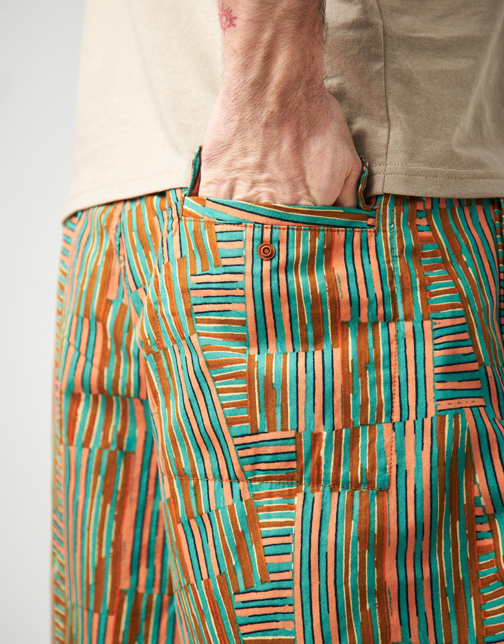 Patagonia Funhoggers Shorts - Quilty Fitz: Heartleaf Green