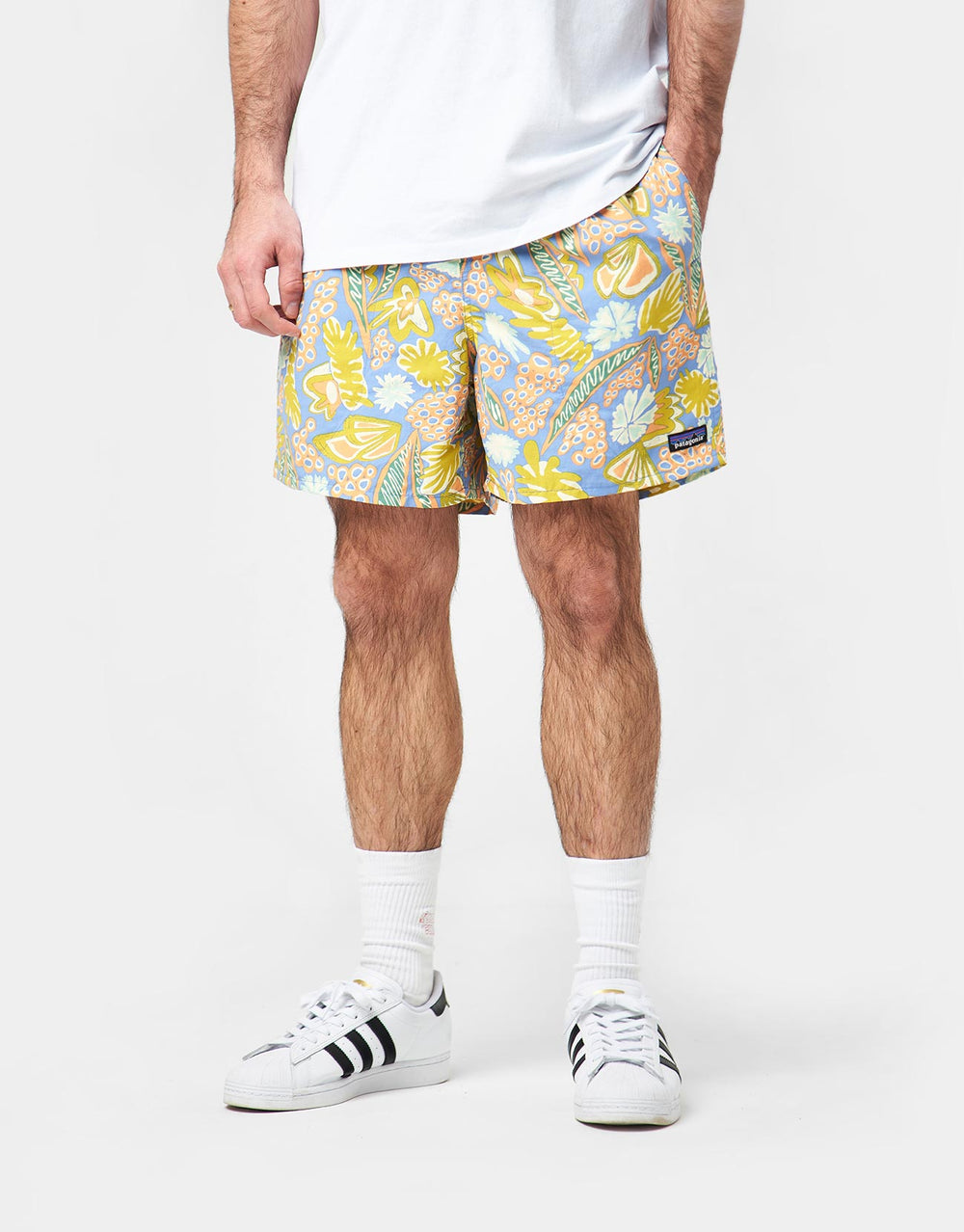 Patagonia Baggies 5" Shorts - Flourish: Abundant Blue