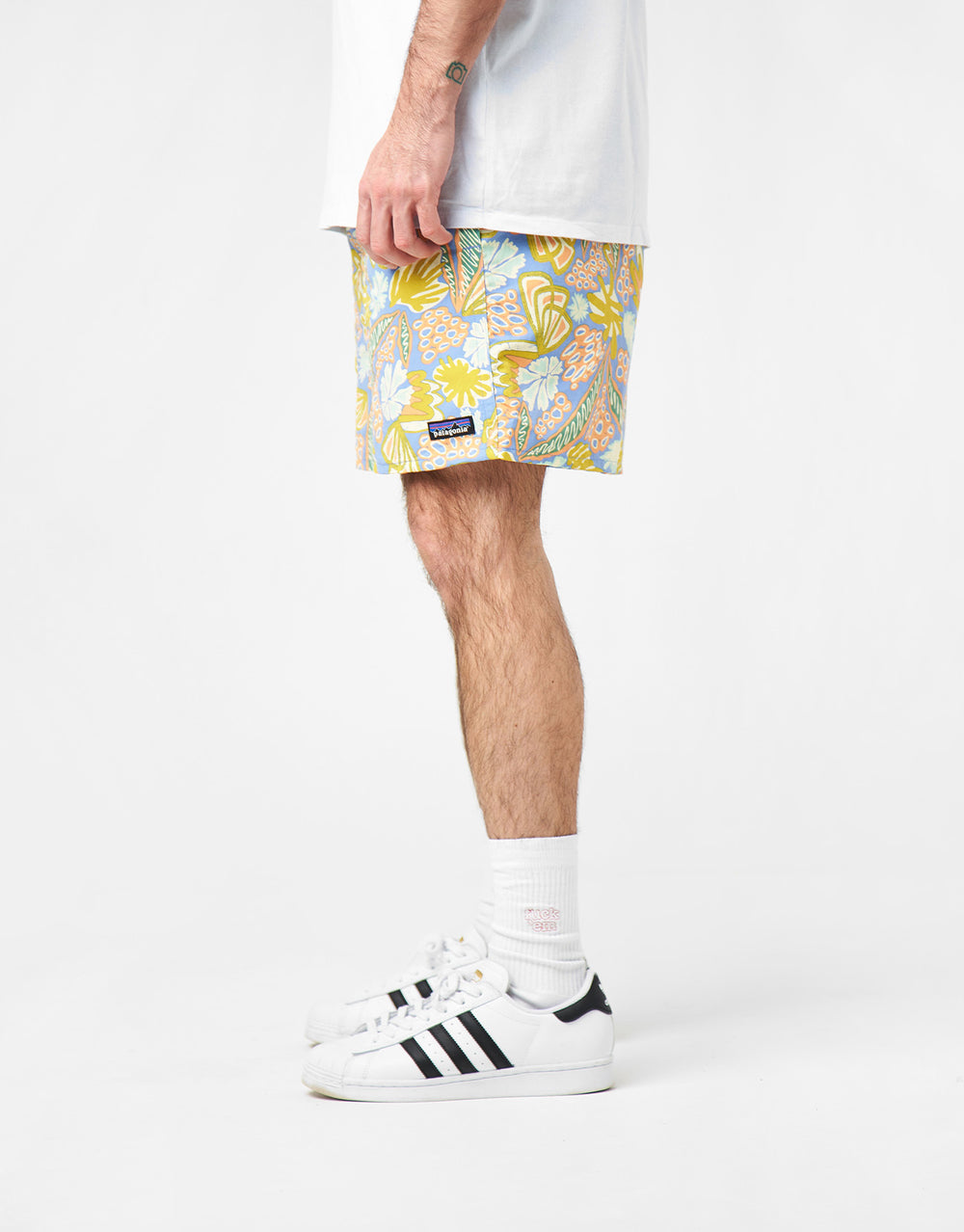 Patagonia Baggies 5" Shorts - Flourish: Abundant Blue