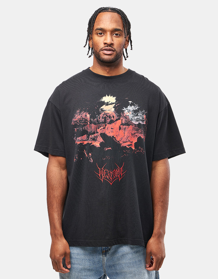 Welcome Aldous T-Shirt - Black