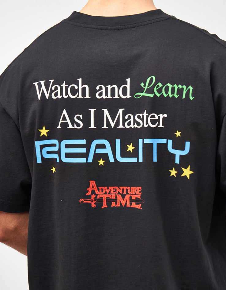 Welcome x Adventure Time Reality T-Shirt - Black