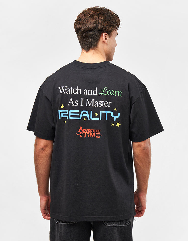 Welcome x Adventure Time Reality T-Shirt - Black