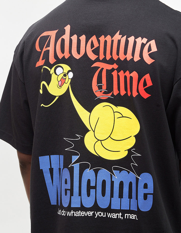 Welcome x Adventure Time Peppermint Butler T-Shirt - Black