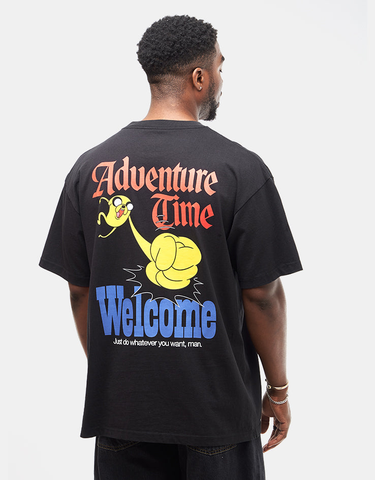 Welcome x Adventure Time Peppermint Butler T-Shirt - Black