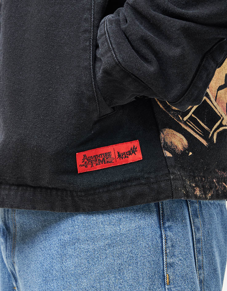 Welcome x Adventure Time Billy Canvas Zip Jacket - Black