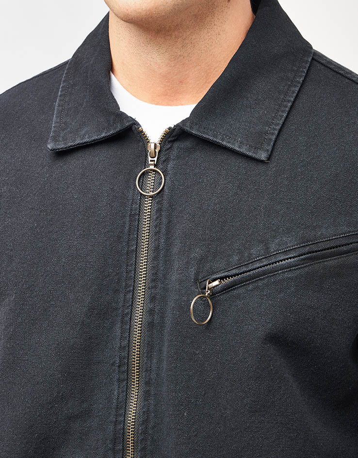 Welcome x Adventure Time Billy Canvas Zip Jacket - Black