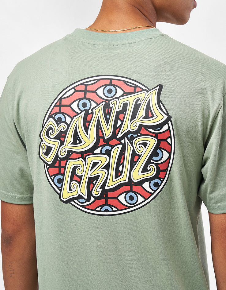 Santa Cruz Salba Eyes Dot T-Shirt - Moon Rock