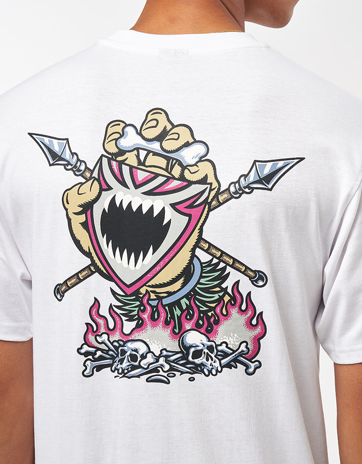 Santa Cruz Salba Screaming Witch Doc T-Shirt - White