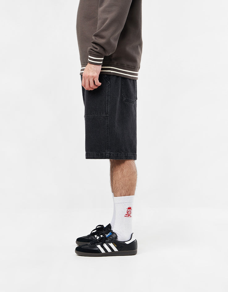 Santa Cruz Opus Dot Workwear Shorts - Black