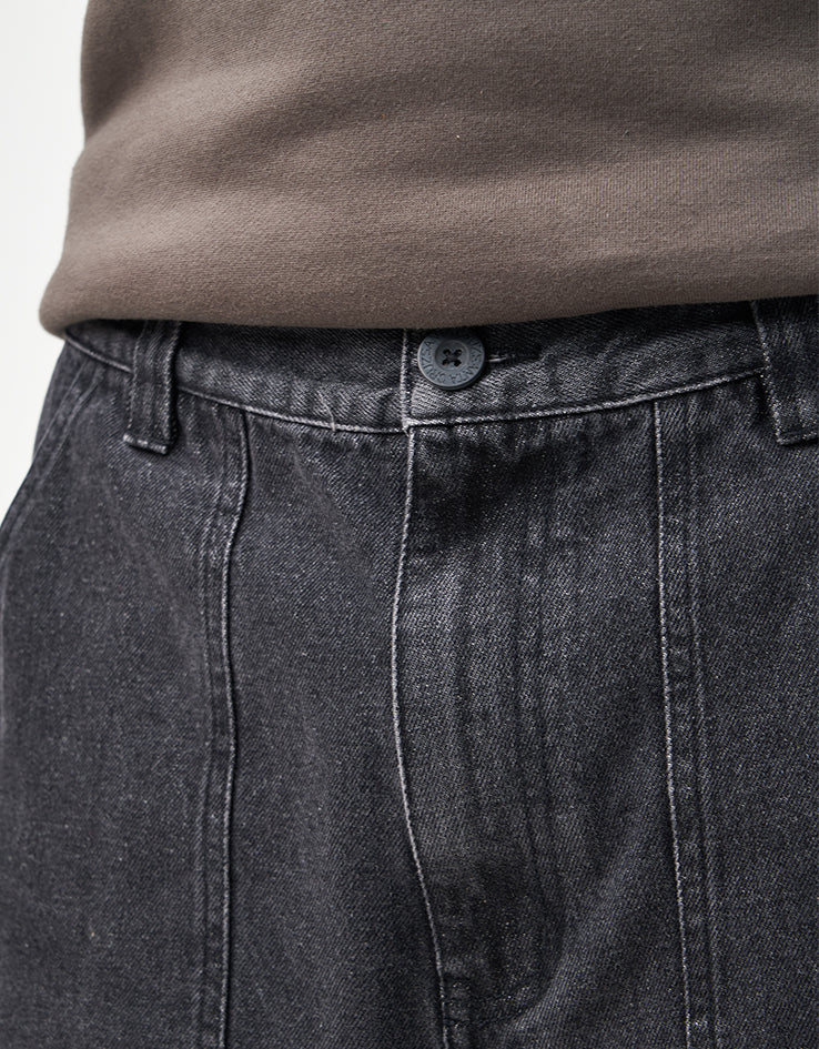 Santa Cruz Opus Dot Workwear Shorts - Black