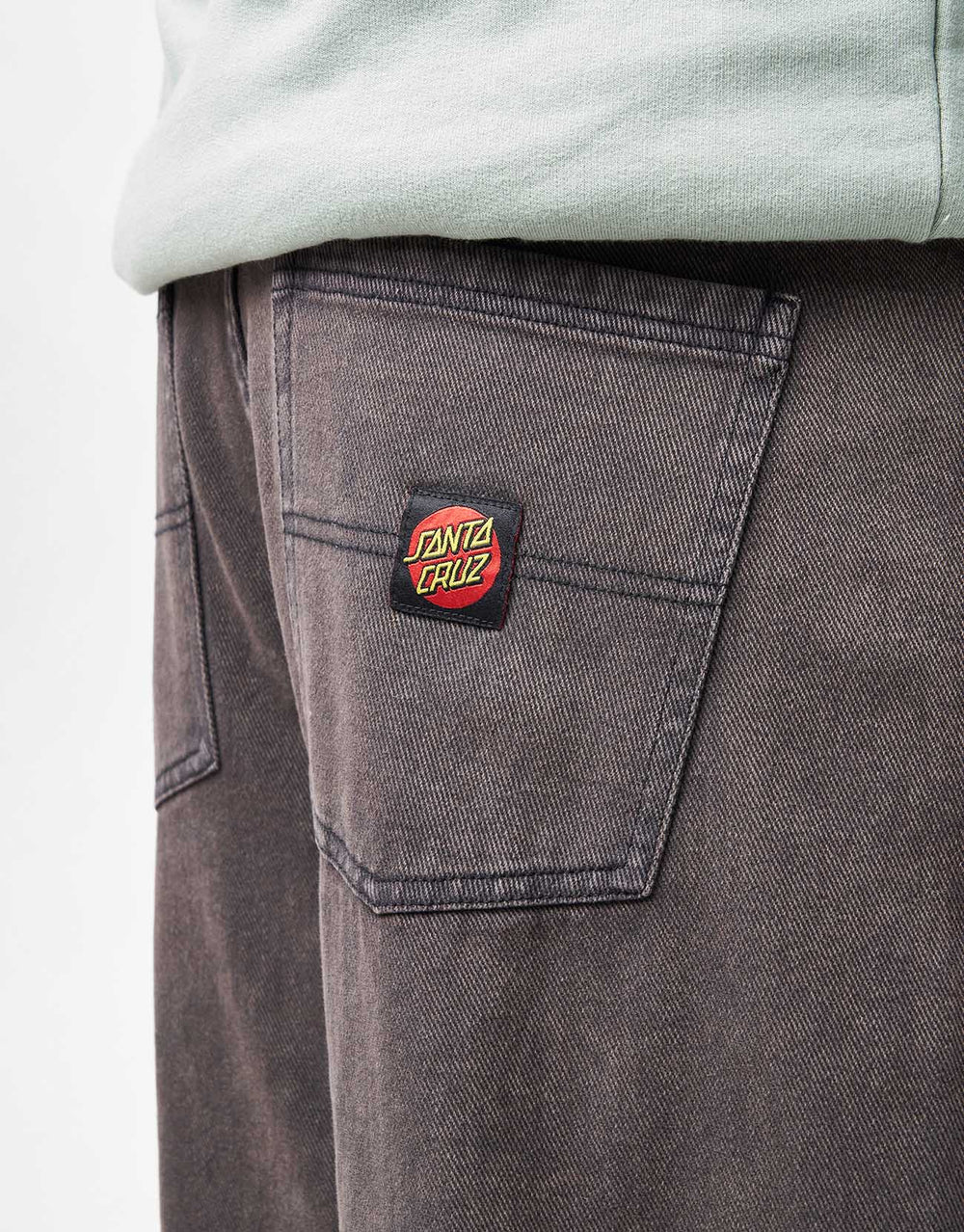 Santa Cruz Big Pants - Washed Black