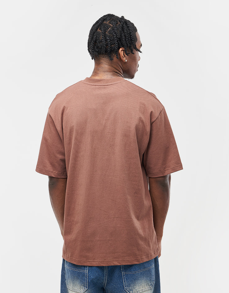 Butter Goods Warped T-Shirt - Brown