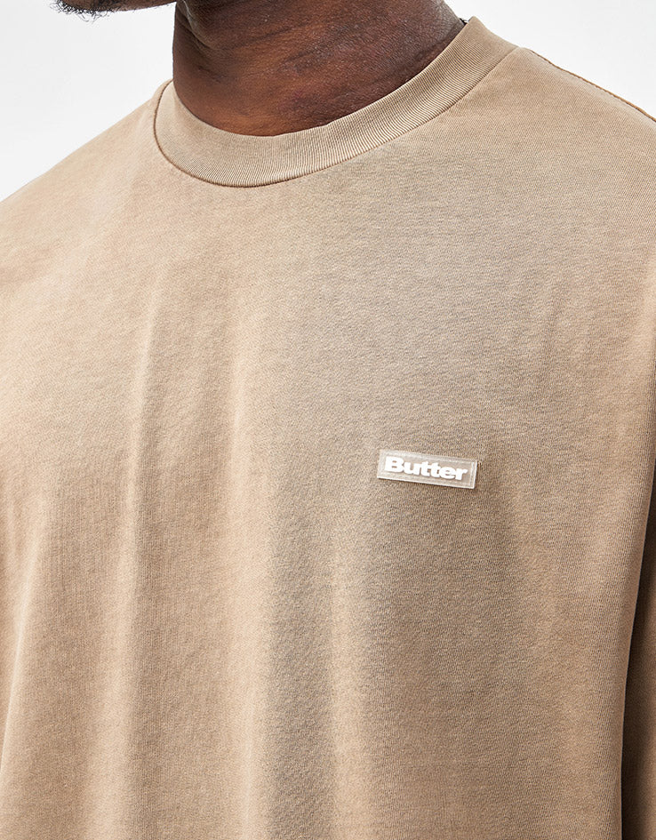 Butter Goods Basic T-Shirt - Washed Tan