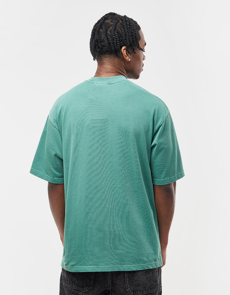 Butter Goods Basic T-Shirt - Washed Forest