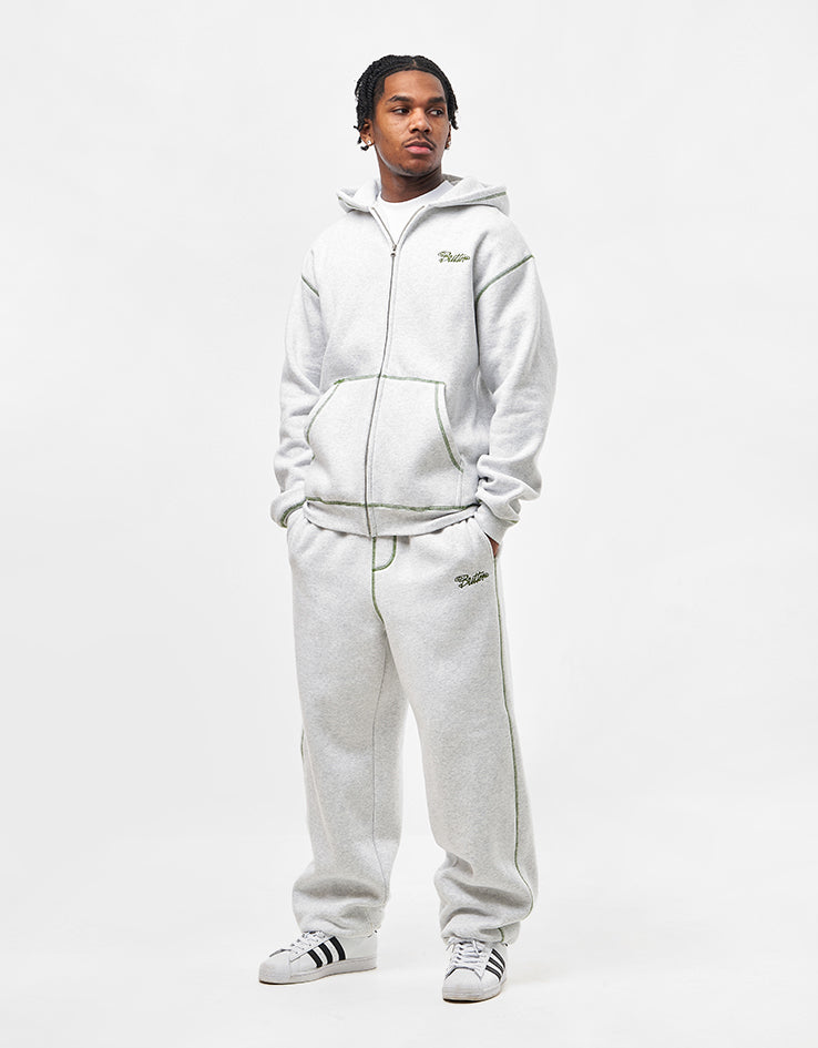 Butter Goods Jive Zip-Thru Hoodie - Ash