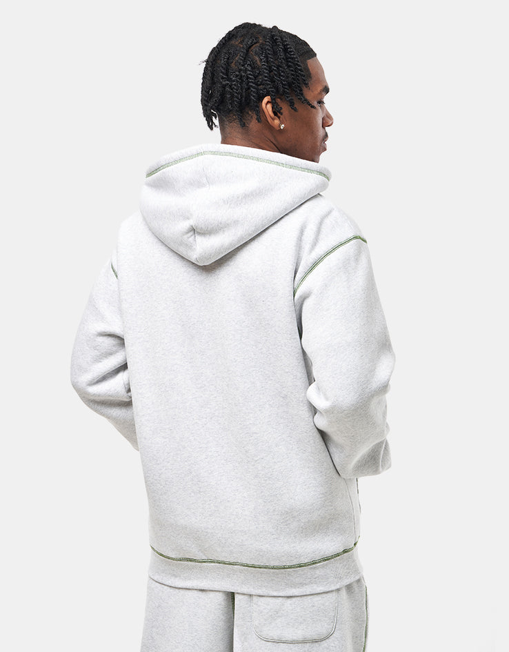 Butter Goods Jive Zip-Thru Hoodie - Ash