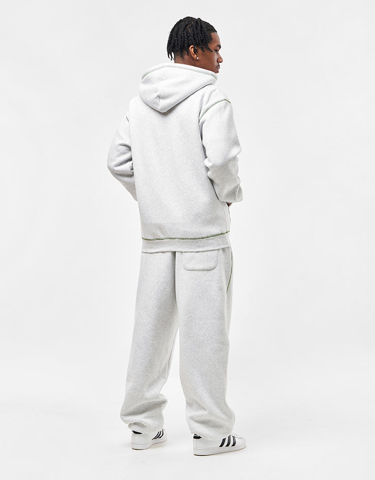 Butter Goods Jive Zip-Thru Hoodie - Ash