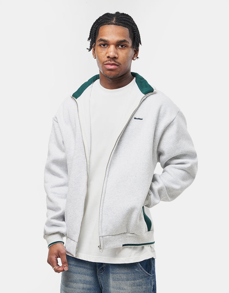 Butter Goods Endurance Zip-Thru - Ash