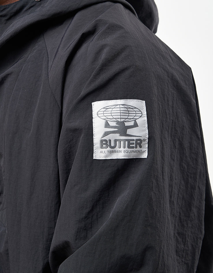 Butter Goods Equipment Anorak - Black
