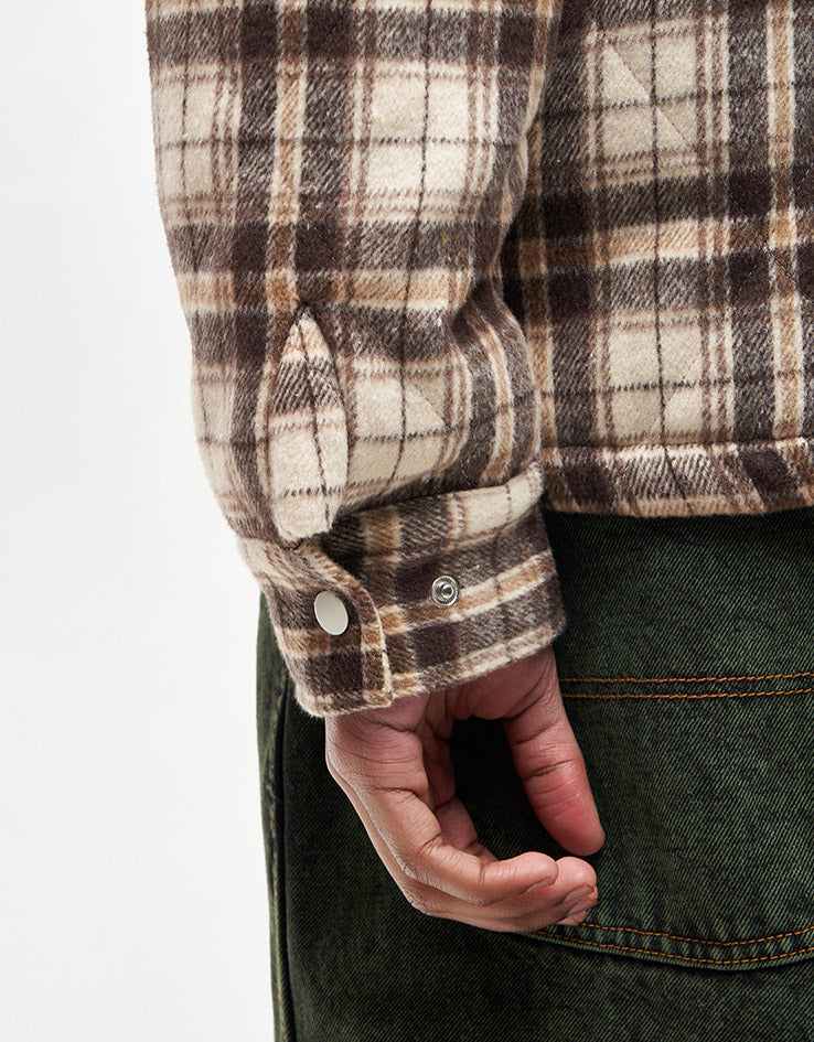 Butter Goods Jive Flannel Jacket - Cream