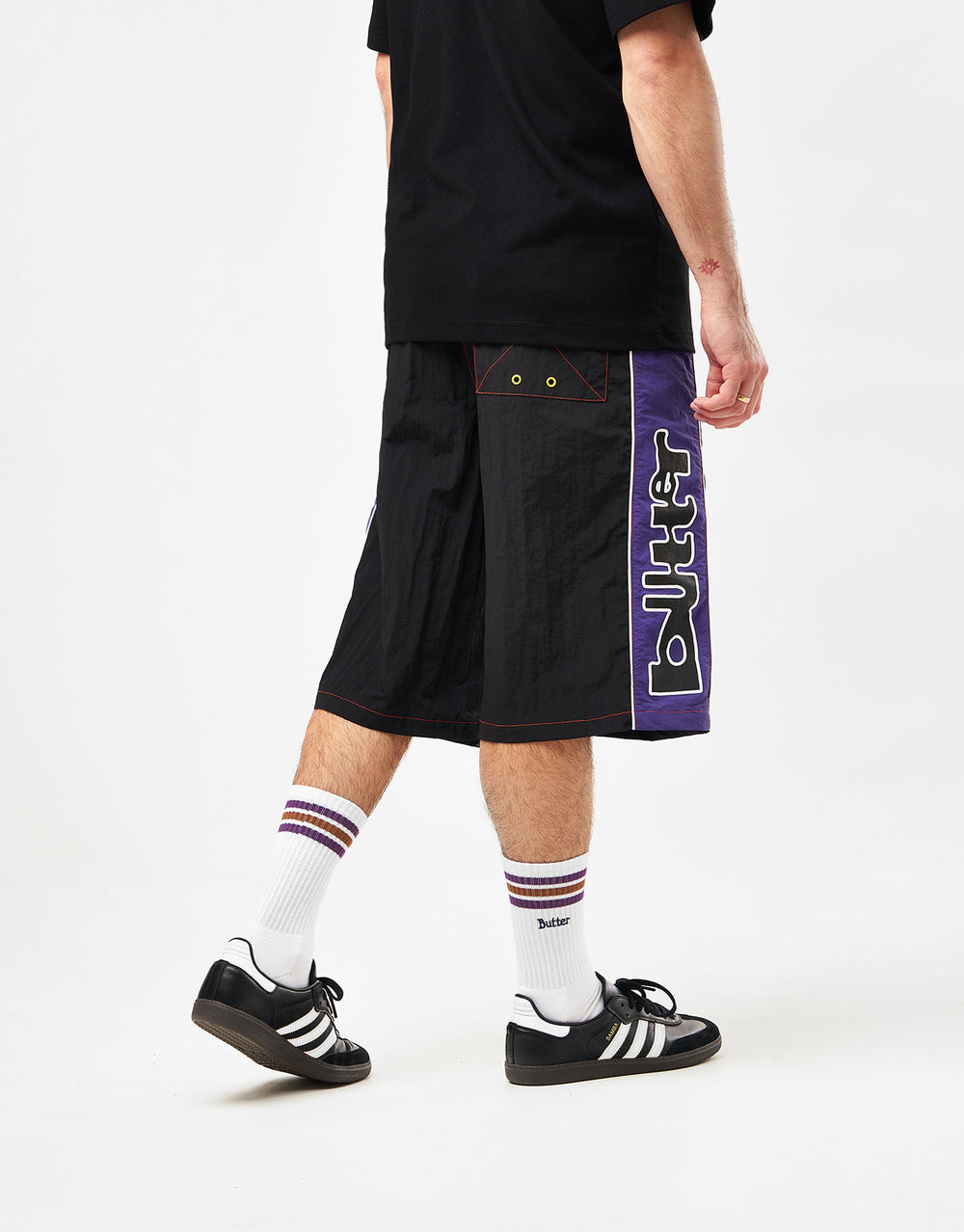 Butter Goods Warped Boardshorts - Black