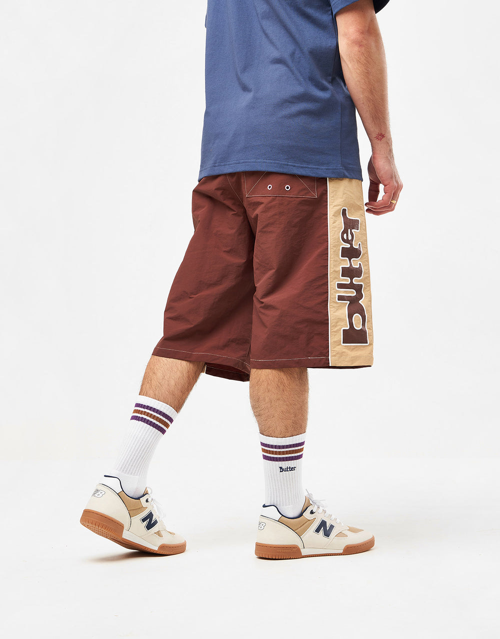 Butter Goods Warped Boardshorts - Brown