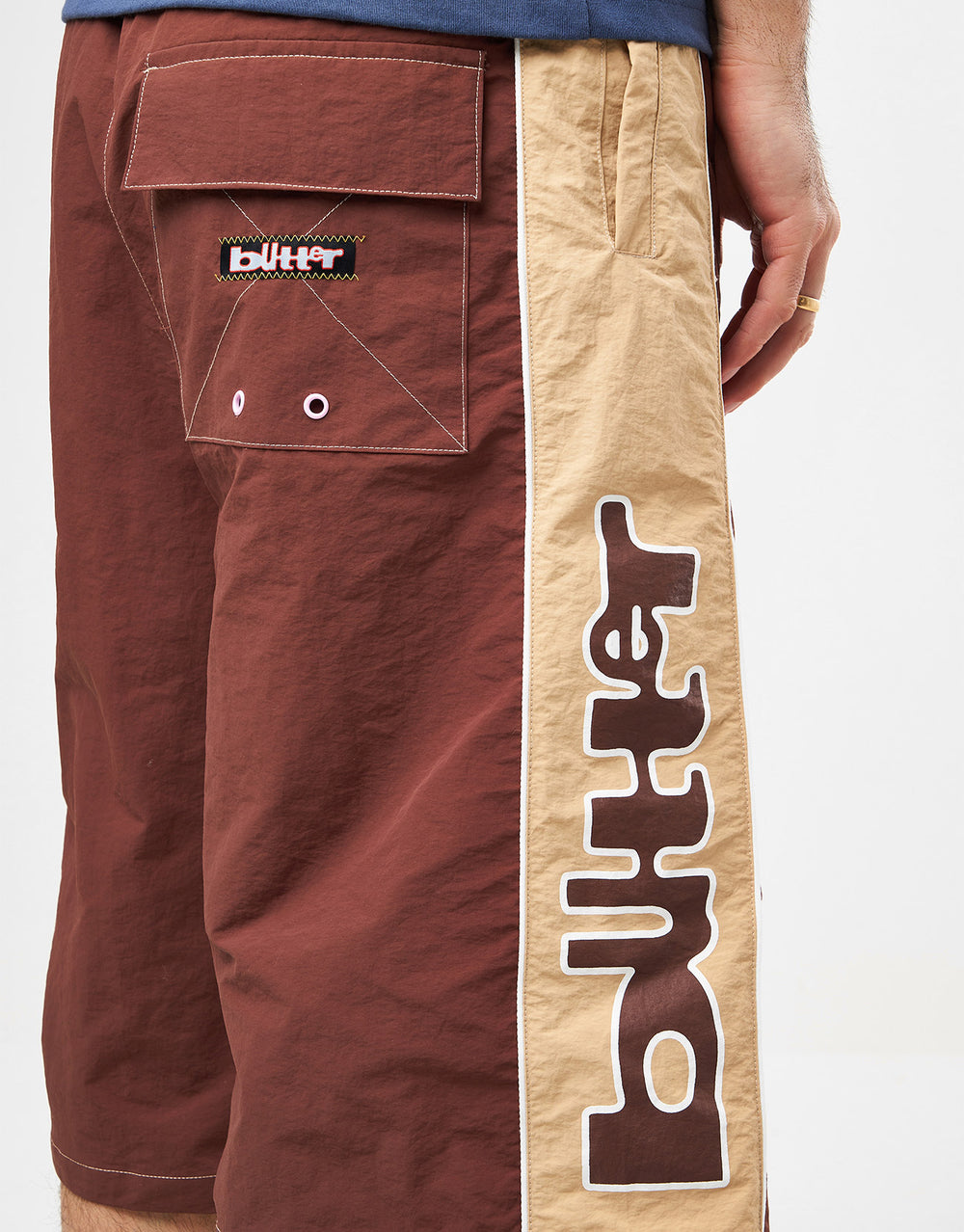 Butter Goods Warped Boardshorts - Brown