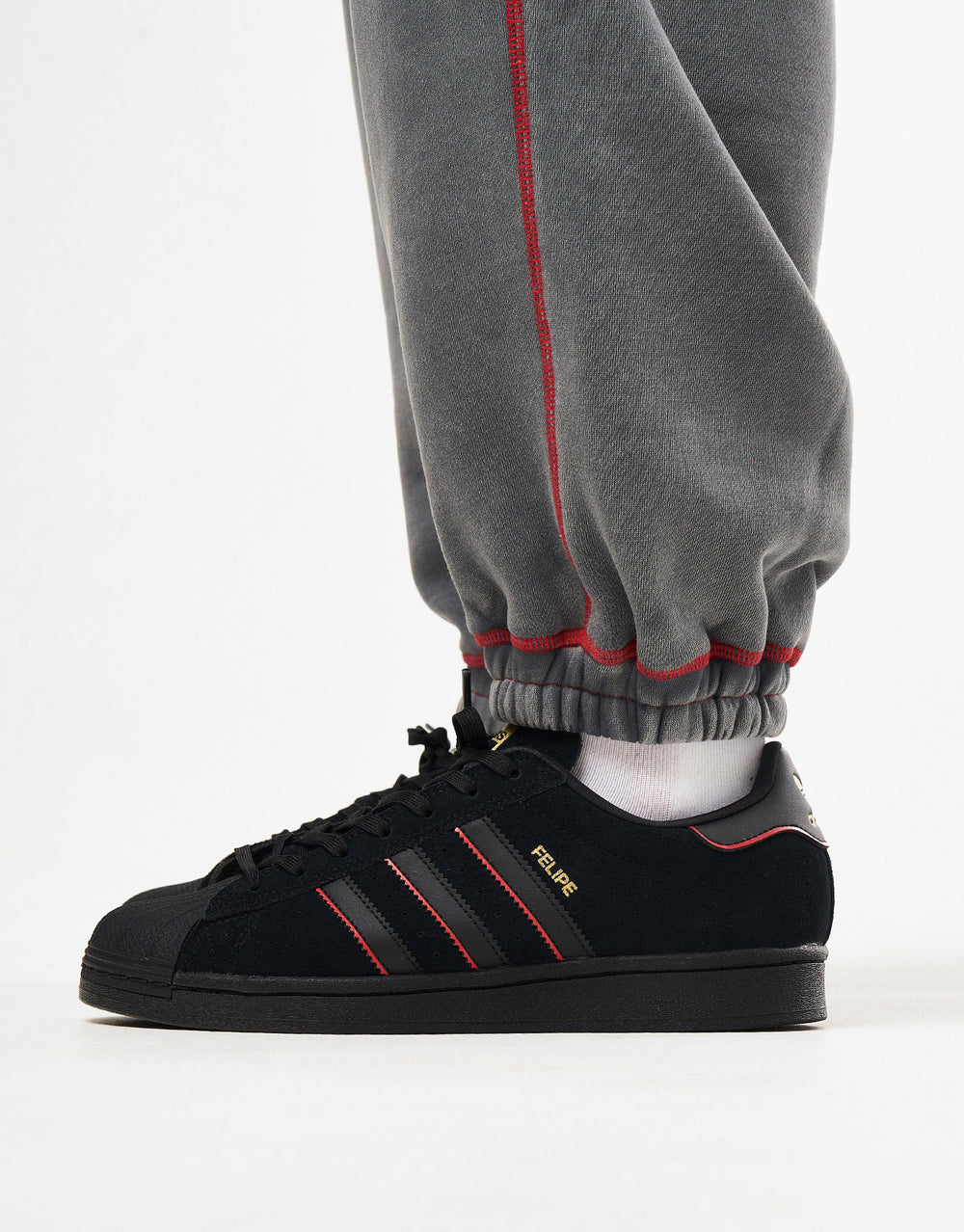 Butter Goods Baggy Fleece Pants - Washed Black