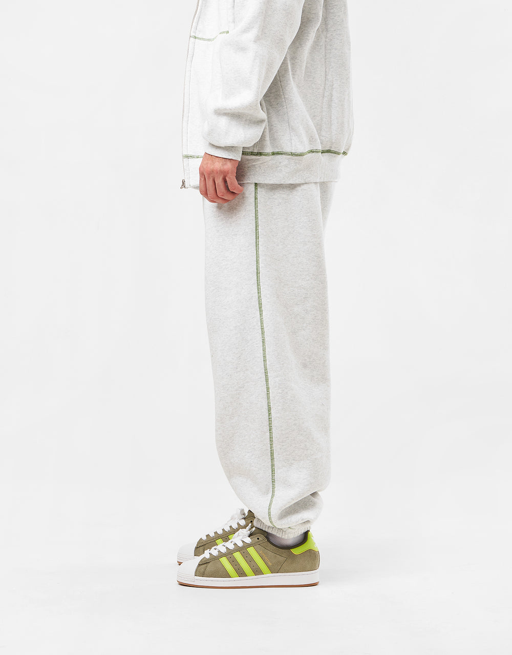 Butter Goods Baggy Fleece Pants - Ash
