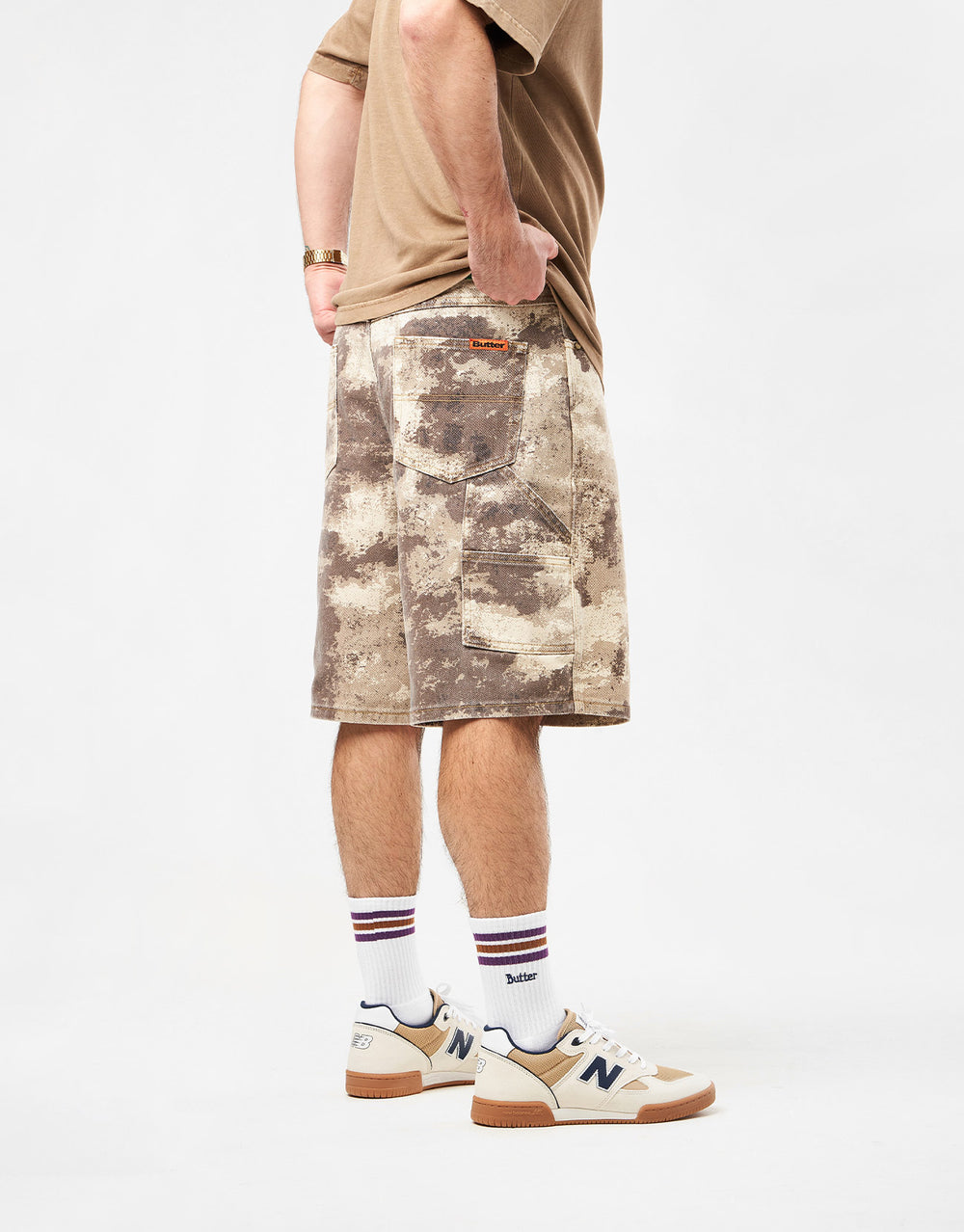 Butter Goods Weathergear Denim Shorts - Camo