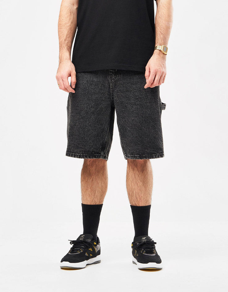 Butter Goods Weathergear Denim Shorts - Faded Black