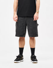 Butter Goods Weathergear Denim Shorts - Faded Black