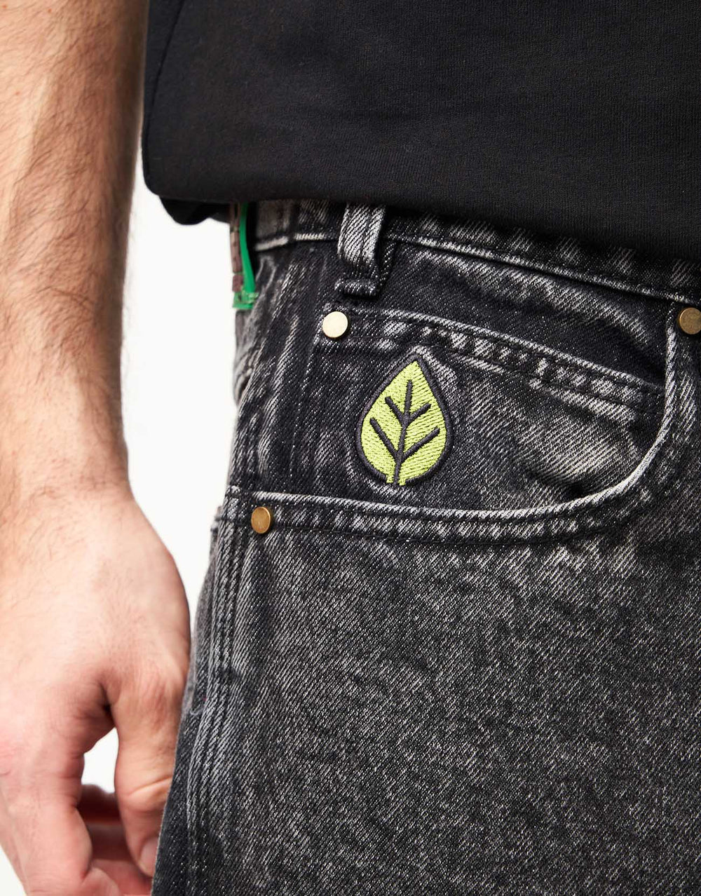 Butter Goods Weathergear Denim Shorts - Faded Black