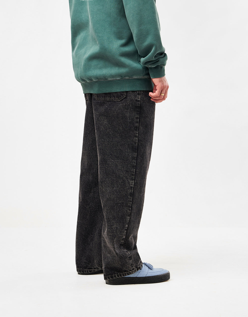 Butter Goods Alpine Denim Jeans Distressed - Black