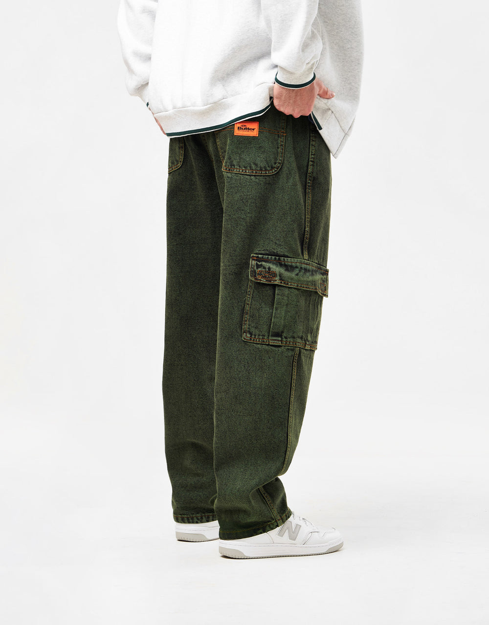 Butter Goods Santosuosso Denim Jeans - Dark Green