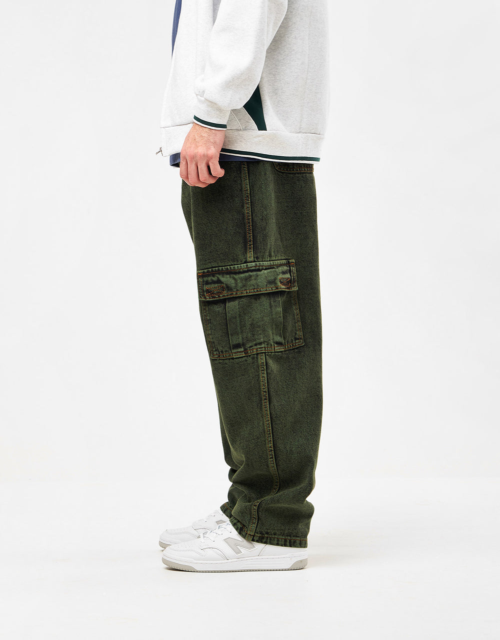 Butter Goods Santosuosso Denim Jeans - Dark Green