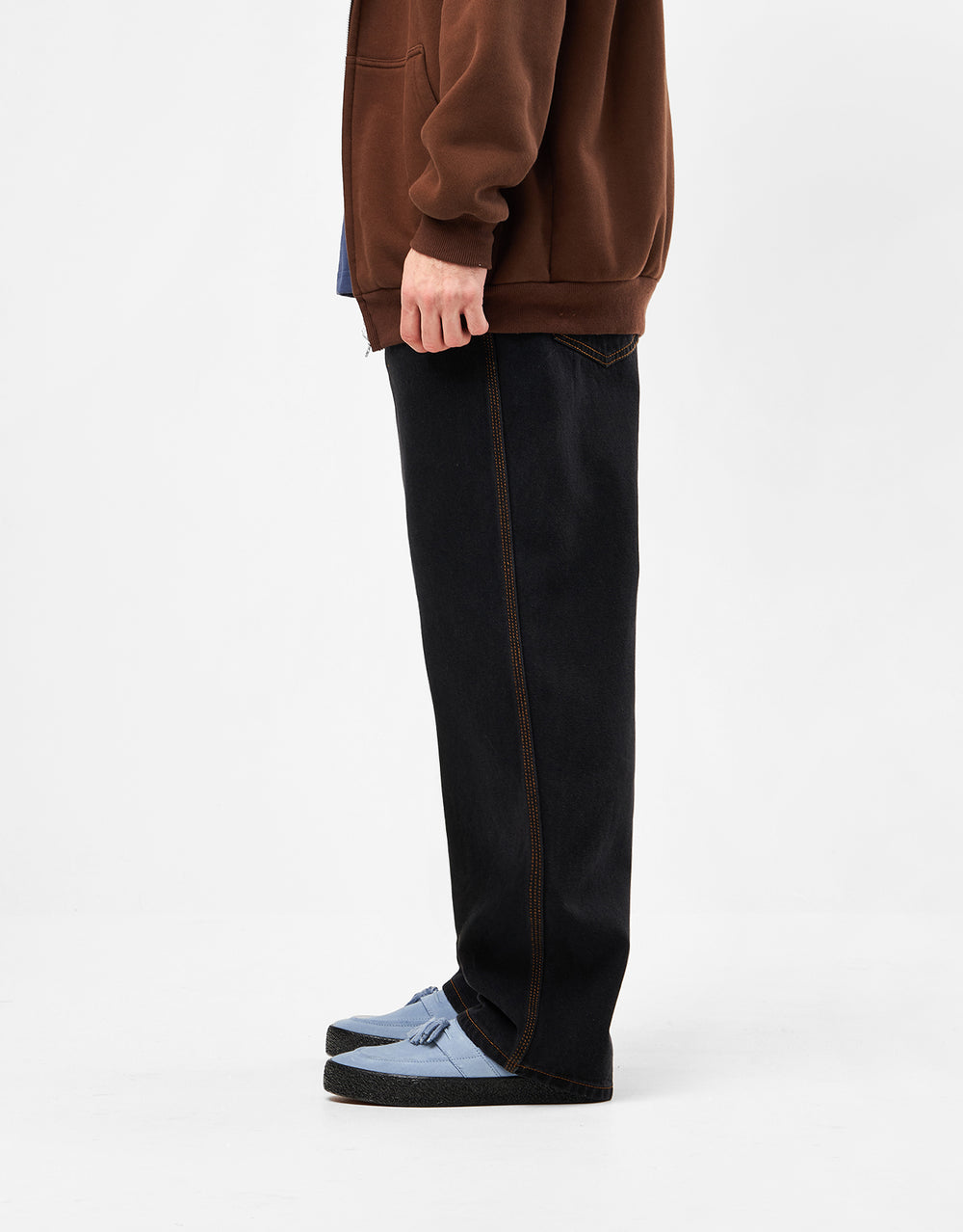 Butter Goods Relaxed Denim Jeans - Washed Black